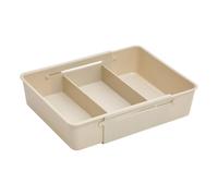 5five - organiseur de tiroir extensible stora 20x38,5cm beige