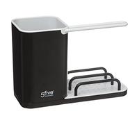 Paris Prix Organisateur d'évier – L 21 x l 8,8 x H 14,6 cm – Noir