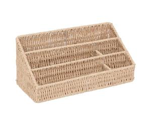 5five - Organiseur kord avec Compartiments en Papier tressé