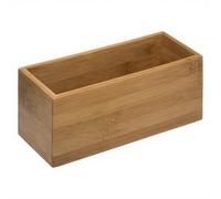 5five Organiseur rectangulaire en bambou - 23 x 9 cm