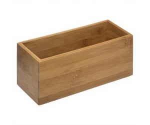 5five Organiseur rectangulaire en bambou - 23 x 9 cm