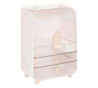 5Five - Organiseur SARA Blanc - 23,6x17x35,4cm - Rangement Salle de Bain, Organisateur Cosmétiques, Accessoire Beauté