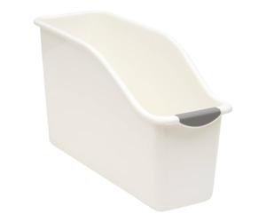 5five - organiseur sous-évier rectangulaire essentiels petit format blanc