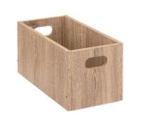 5five - panier 15x31cm ""mix n modul"" effet chêne naturel