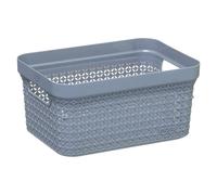 5five Panier à linge 17 L - Gris clair