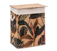 Panier à Linge en Bambou "Palawan" 50L Multicolore