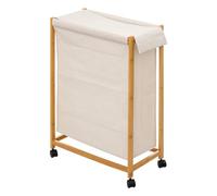 5five Panier à linge Five Simply Smart – Roulette – 52 L – Beige