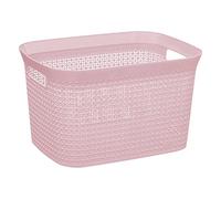 5five - Panier en Plastique 25l scandinave Rose