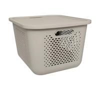 5five - panier aera 19,6l avec couvercle en lin