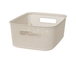5five Panier Crochy en lin beige - 4 L