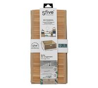 5five Panier de rangement en bambou 31 x 15 cm