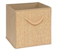 5Five - Panier de Rangement MIX’N MODUL Beige - 31x31x31cm - Organisateur Maison, Boîte de Rangement Polyvalente, Accessoire Pratique
