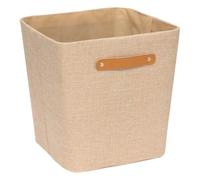 5Five - Panier de Rangement MIX’N MODUL Beige en Polyester - 31x31x31cm - Organisateur Maison, Boîte de Rangement Polyvalente, Accessoire Pratique