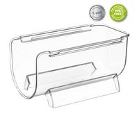 5five Panier de rangement pour bouteilles de vin, 20 cm, transparent