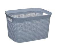5five - panier en plastique 25l ""scandinave"" gris