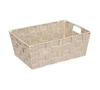 5five - panier lise biseauté l28cm beige