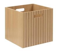 5five - panier tasso 31x31cm bois
