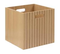 5five - panier tasso 31x31cm bois