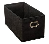 5five - panier tissu 15x31cm ""mix n' modul"" noir