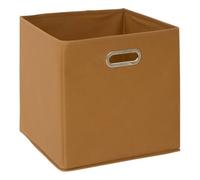 Boîte de Rangement Unie Moutarde 31 x 31 cm