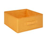 5five - panier velours 31x15cm mix n modul jaune