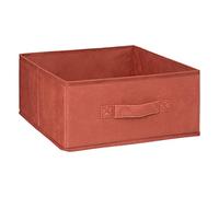 5five - panier velours 31x15cm mix n modul terre de sienne