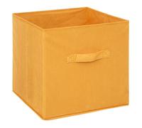 5five - panier velours 31x31cm ""mix n modul"" jaune
