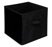 FIVE Simply Smart - Boîte de Rangement Carrée Velours Mix N Modul 31x31cm Noir Noir G