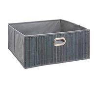 5five - panierlatte bambou 31x15cm mix n modul gris