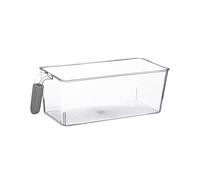 5five Petit récipient de rangement pour réfrigérateur, transparent, en PET, L 12,5 x l 27,5 x H 11 cm