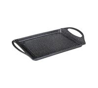 FIVE Simply Smart - Plat à Four Revêtement Aspect Pierre "Caractère" 37cm Noir Noir G