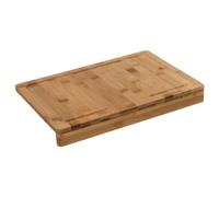 Paris Prix Planche à découper FIVE Simply Smart Bambou avec rebord 35 cm Naturel G