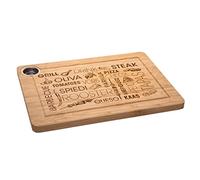 Paris Prix – Planche à découper FIVE Simply Smart "Words" 28x38 cm Naturel G