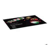 FIVE Simply Smart - Planche à Découper Boîtes Relief 40cm Noir Noir