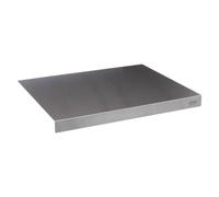 JJA Planche à pétrir Inox Multi-usages 50 x 40 cm Gris