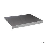 planche à petrir inox 50x40, gris