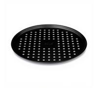 5five - Plaque à pizza en métal perforé 33 cm - Gris foncé