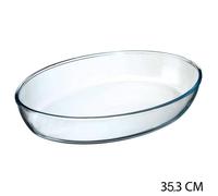 FIVE Simply Smart - Plat à Four Ovale "Verre" 35cm Transparent
