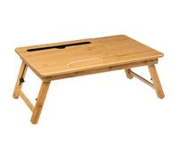 Five Simply Smart - Plateau en bambou avec pieds réglables en hauteur Naturel G