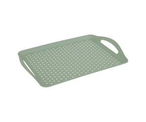 5five - plateau poly 45,5x31,5cm vert antidérapant