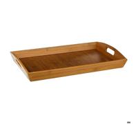 5five - plateau rectangulaire angulaire 44x29cm bambou