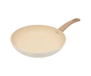5five - poêle harmony d30cm aluminium forgé beige