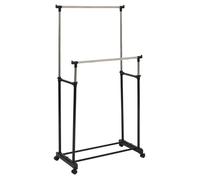 5five - portant à vêtements à roulettes double ""icare""