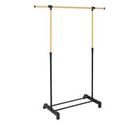 5five - portant à vêtements extensible effet bois