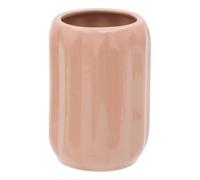 5five - porte-brosse à dents colorama en céramique d.8xh.12cm rose