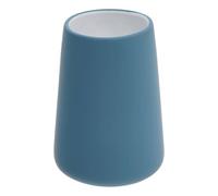 5five - porte-brosse à dents colorama rond d.8xh.12cm bleu
