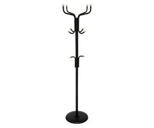 5five - porte-manteaux 11 patères 176,5cm noir