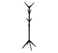 5five - porte-manteaux 8 crochets bois noir