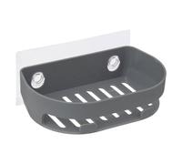 5five - Porte-Savon à ventouses Bath n Store Gris