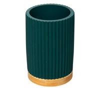 5five - Pot à brosses à Dents Modern Color Bleu pétrole